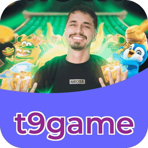 Catálogo slots t9game mostrando top jogos Gates Olympus Sweet Bonanza Fortune Tiger Big Bass volatilidade RTP