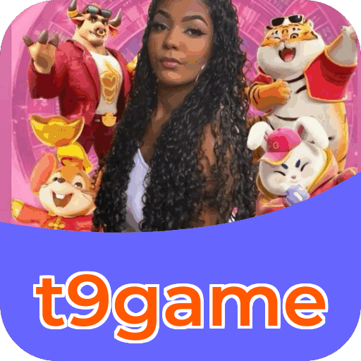 Interface do aplicativo t9game mostrando jogos disponíveis no iOS e Android