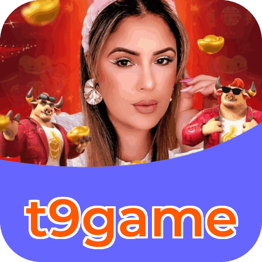 Plataforma t9game mostrando interface moderna, jogos certificados e recursos de segurança licenciados